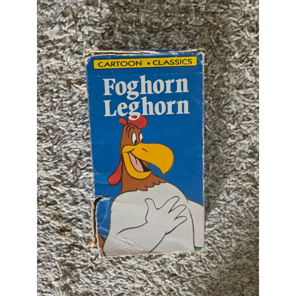 Cartoon Classics Foghorn Leghorn VHS Tape